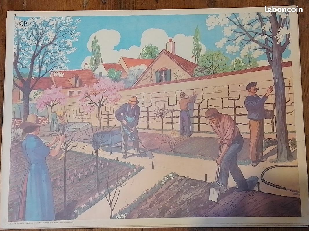 Ancienne affiche Rossignol (image 1)