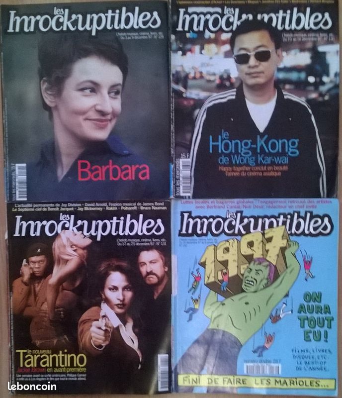 Les Inrockuptibles n°115 à n°141 à l'unité, à partir de 5 euros (image 5)