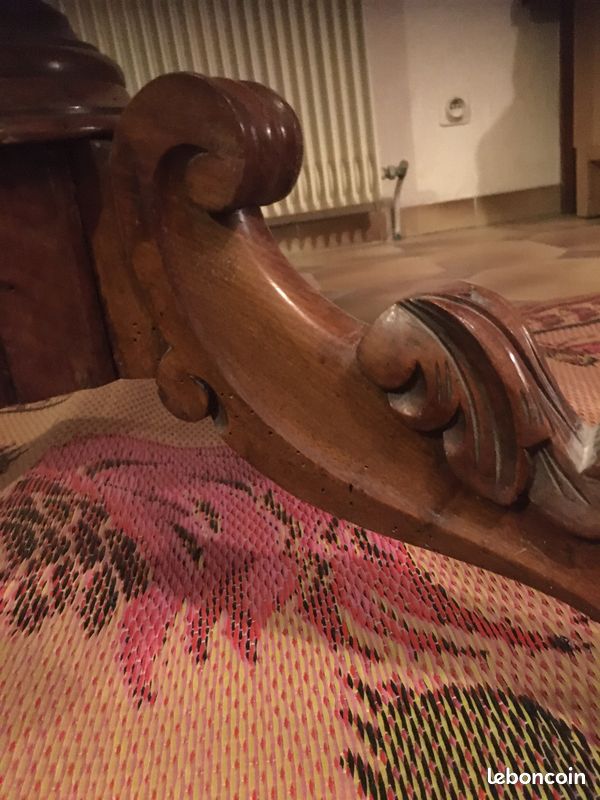 TABLE VIOLON NAPOLEON III dessus Marbre (image 6)