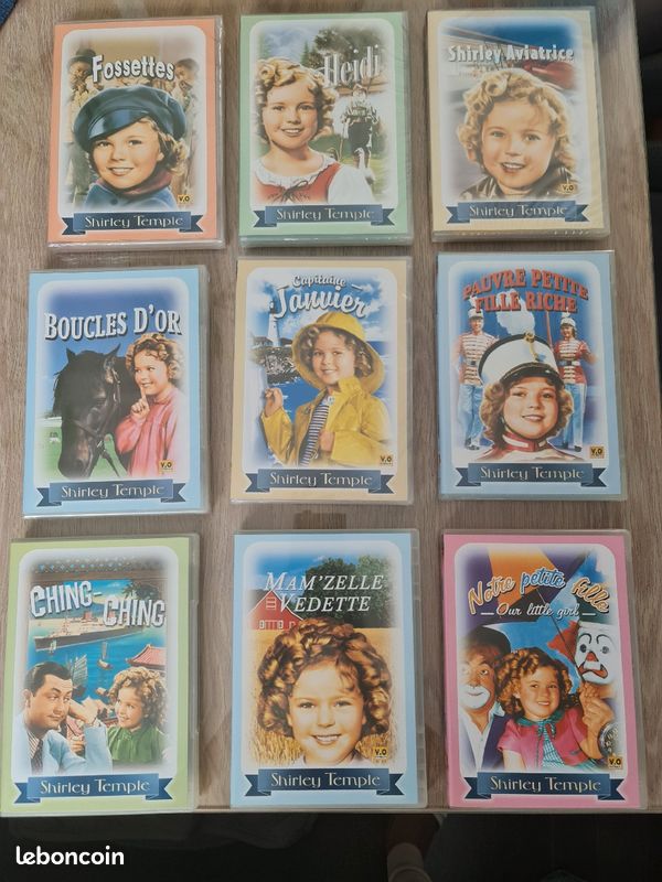 Coffret 9 DVD Shirley Temple dont 6 sous blister (image 5)