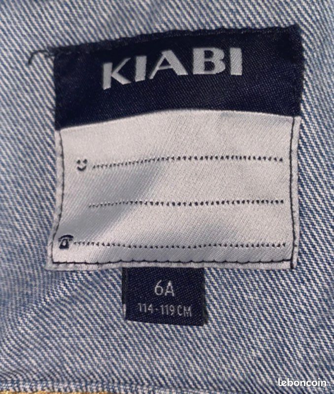 Veste en jean enfant (image 3)