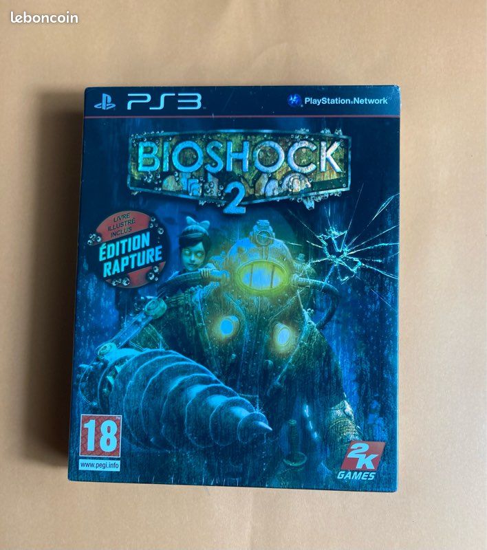 BioShock 2 Collector Edition Sur PS3, Neuf Sous Blister, Version Française