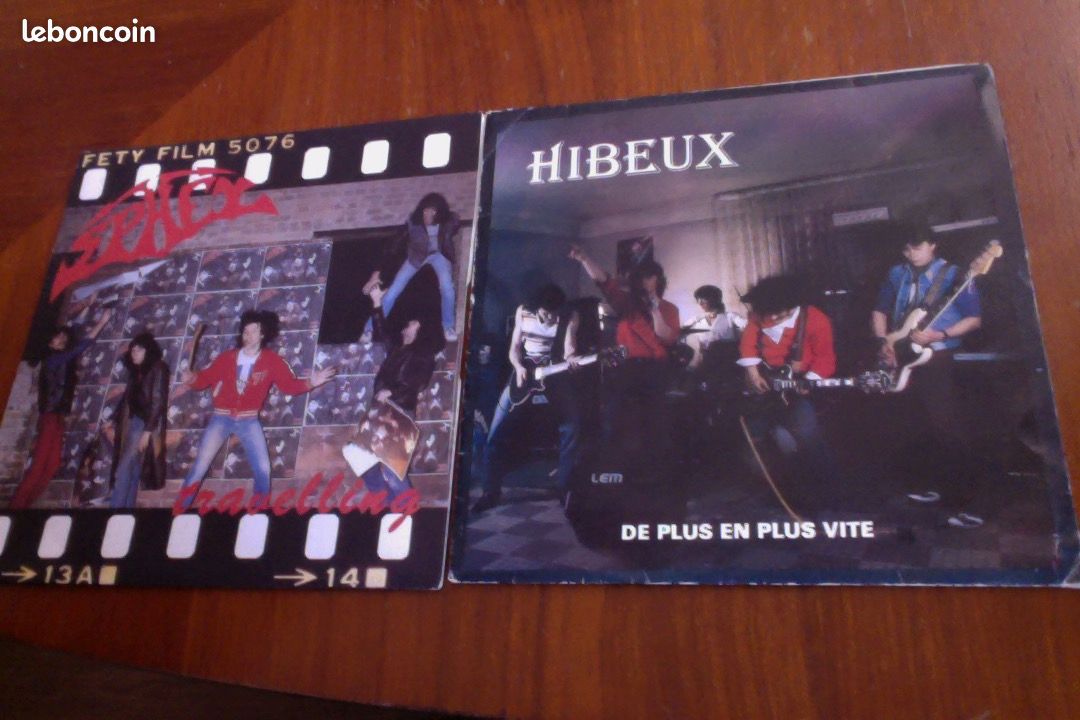 Vinyles 45 tours metal hard rock français Hibeux Sphex (image 1)