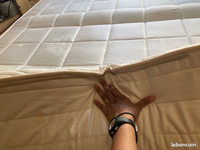 Surmatelas latex 160x200 français (image 5)