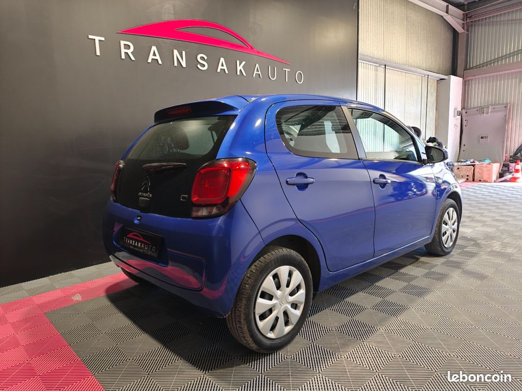 CITROEN C1 VTi 72 ch Feel / RADARS DE RECUL ARRIERE / CLIM MANUELLE / LIMITEUR DE VITESSE / MOTEUR A CHAINE (image 3)