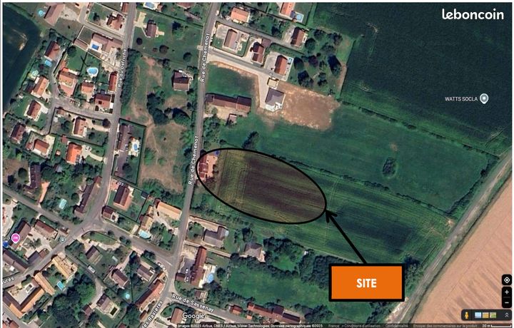 Terrain constructible à vendre