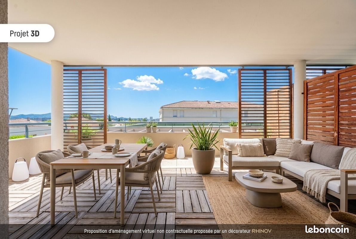 Appartement 3 pièces 68 m² · à Marseille · 67,7 m² · 220 000 €