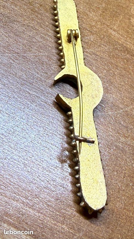 Broche Vintage Micro Mosaïque Italienne - Vierge Marie De Lourdes - 3.8 X 2.8 Cm - Occasion - Pièce Unique