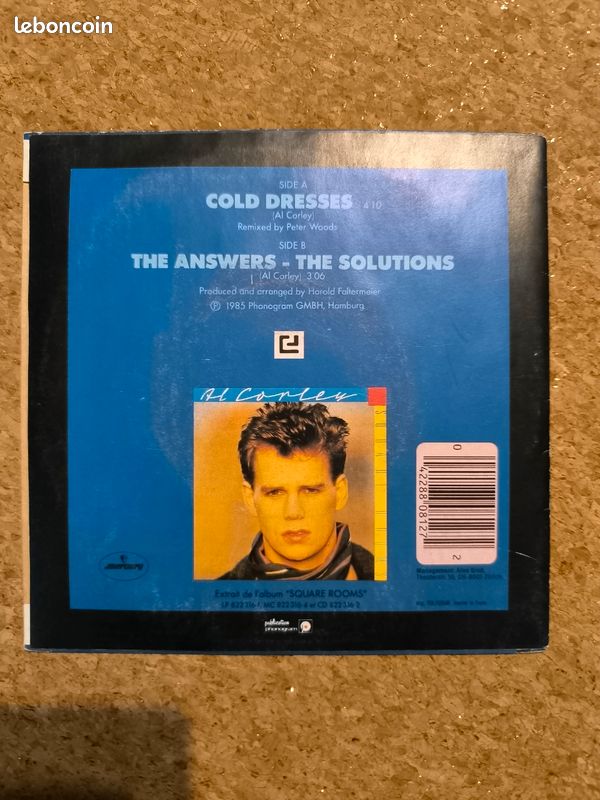 Vinyle 45 tours al corley (image 2)