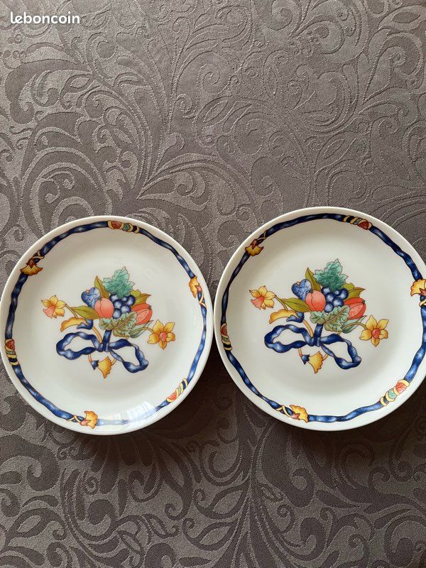 Lot 2 assiettes à pain Bernardaud (image 3)