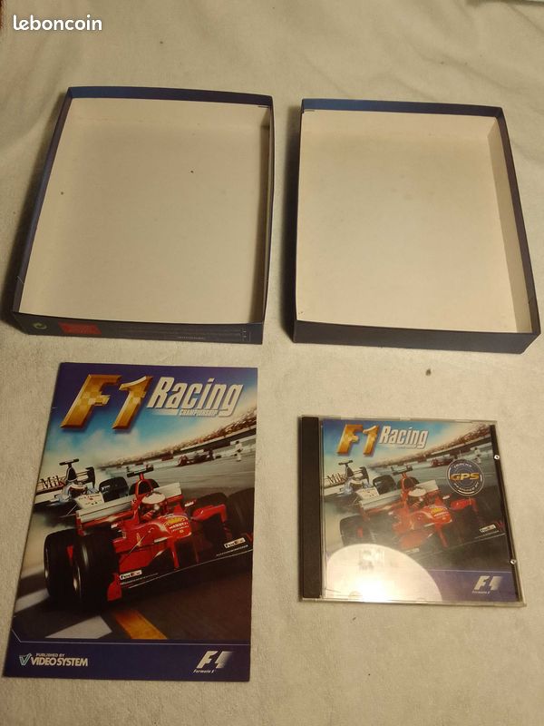 Jeu PC F1 2000 En Big Box (grande Boîte) - Version Française, Bon état, Année 2000