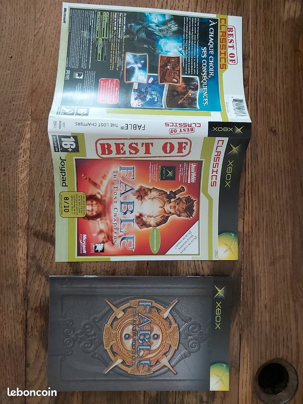 Jacket et livret fable pour xbox (image 1)