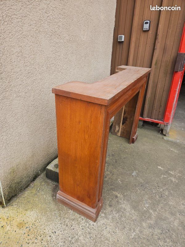 Manteau de cheminée bois (image 4)