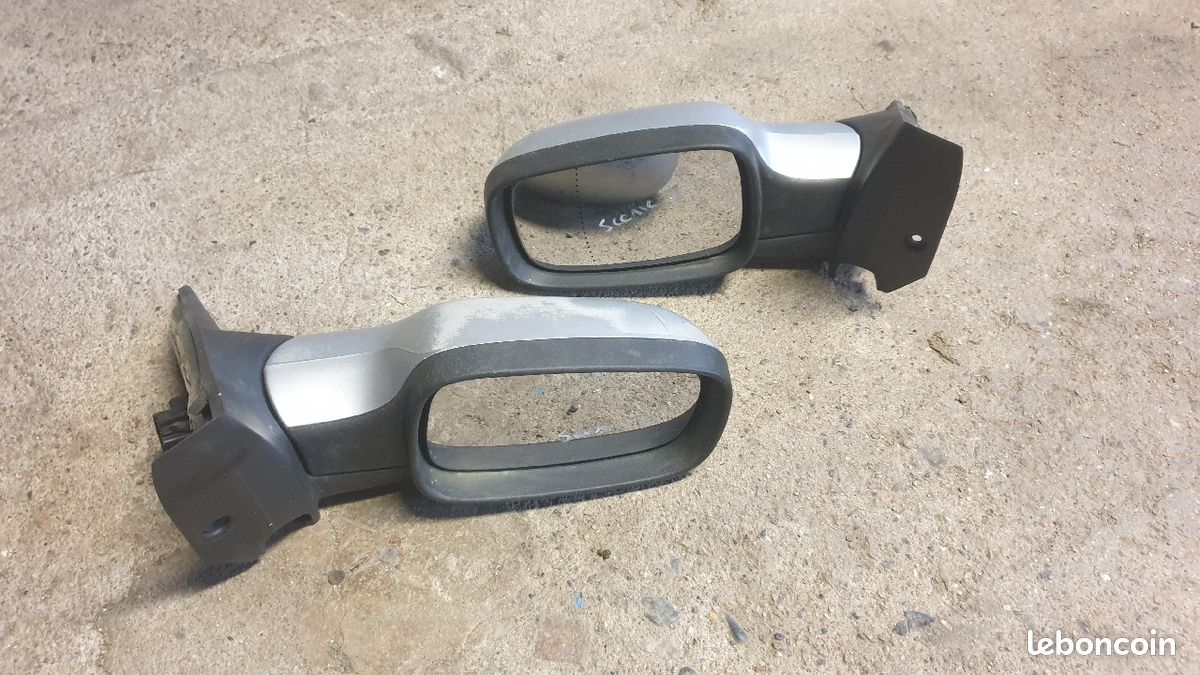 Rétroviseur Électrique Droit à Peindre Avec Sonde Pour Renault Scenic 2 2003-2009