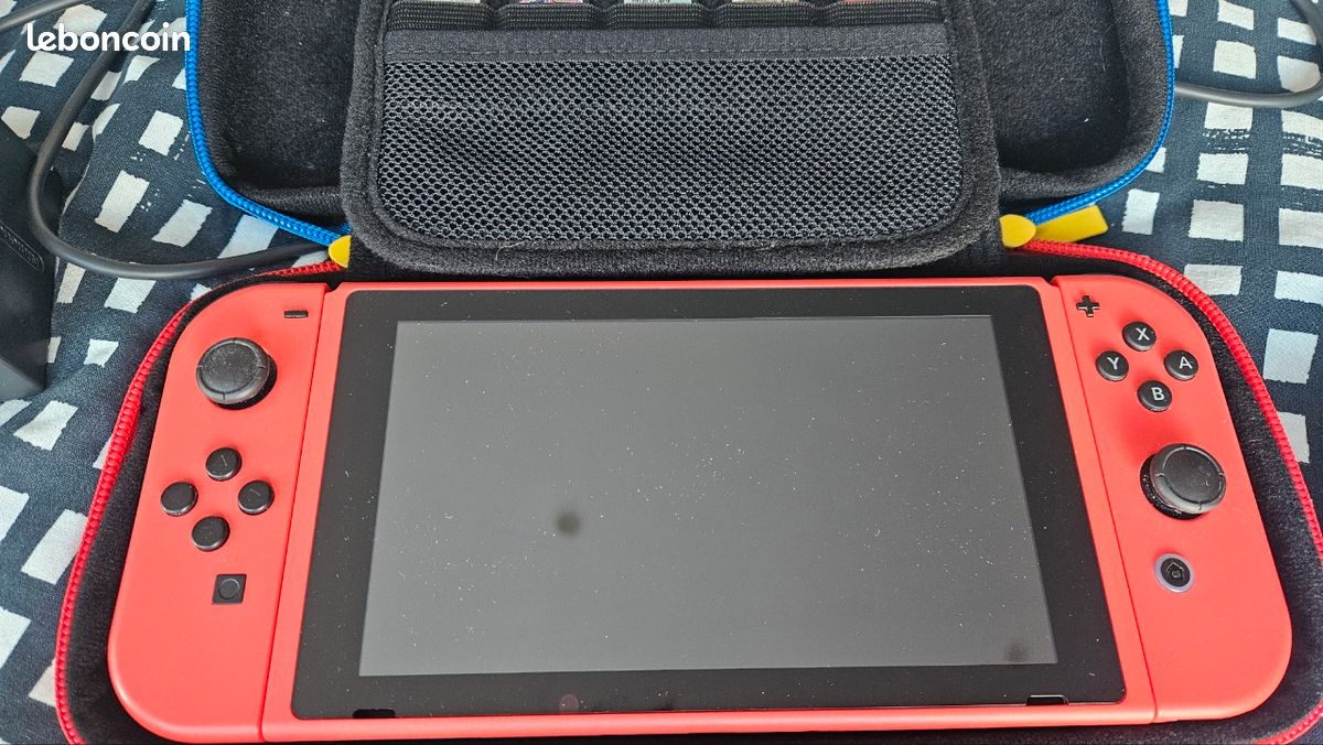 🎮 Nintendo Switch Édition Mario Rouge + Pack complet + 6 jeux 🎮 (image 3)