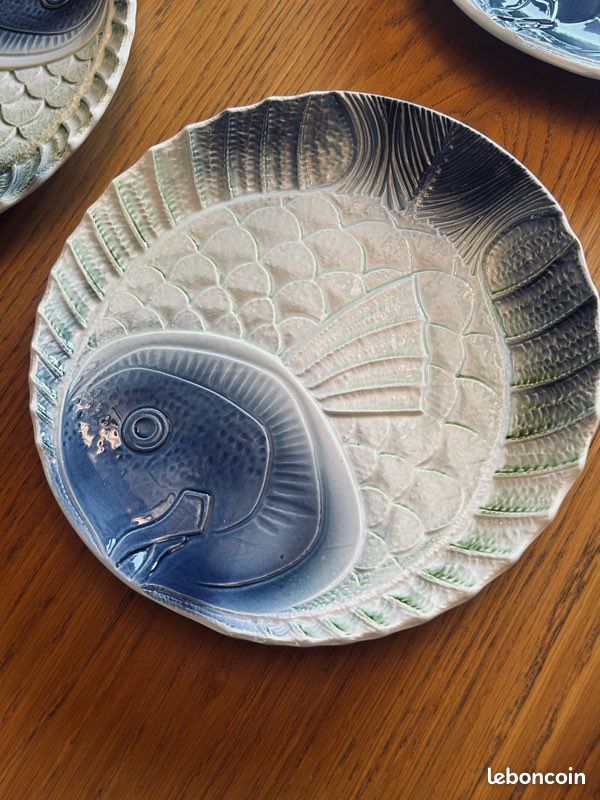 15 Assiettes barbotine Sarreguemines (image 4)