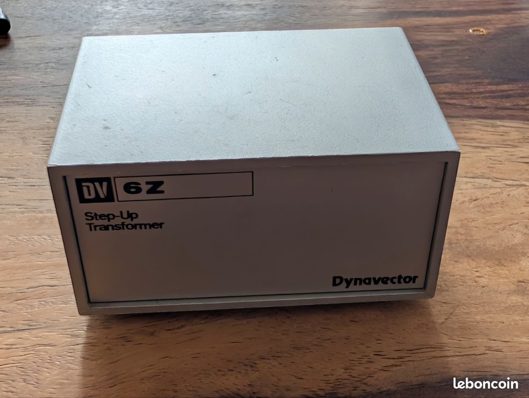 Transformateur Step Up Dynavector DV 6Z ( SUT ) (image 1)
