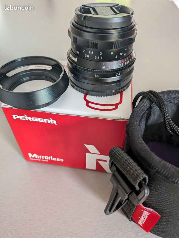 Objectif Pergear 35mm f/1.4 monture Sony E (image 1)