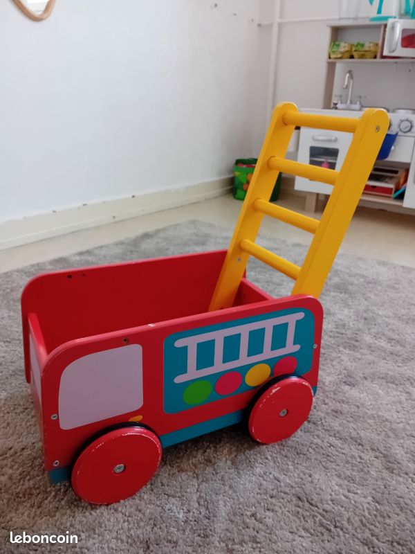 Chariot bois pompier (image 3)