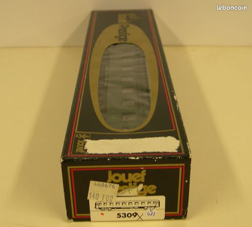 V472 - voiture 1ere classe a rivets apparents OCEM PLM - SNCF - JOUEF  PRESTIGE HO - ref 5309 - Collection