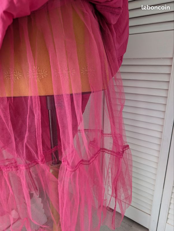 Robe Tunique Bustier Imprimé Léopard Rose & Orange Pimkie - Taille T M 38/40 - Neuve Avec étiquettes