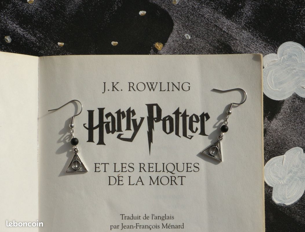 Boucles d’oreilles thème Harry Potter (image 1)