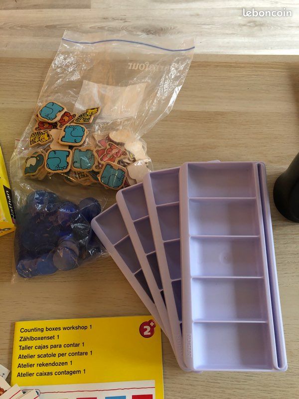 Atelier Boîtes à Compter 1 Pour 2 Enfants | Manutan Collectivités