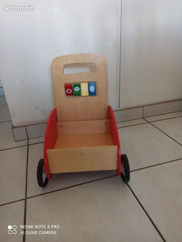 Bois Oxybul Chariot Pousseur Oxybul Chariot Pousseur Pousseur