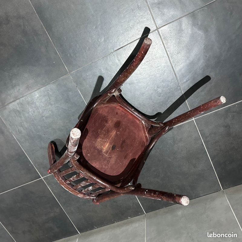 Chaise retro rare -À repeindre si souhaite Zéro casse zéro usure (image 5)
