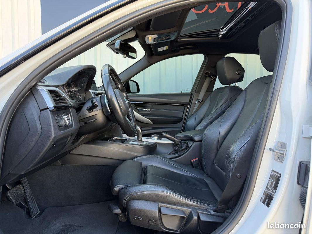 BMW SERIE 3 F30 LCI 330d 258ch M SPORT BVA8 | TOIT OUVRANT | SIÈGE CHAUFFANT (image 12)