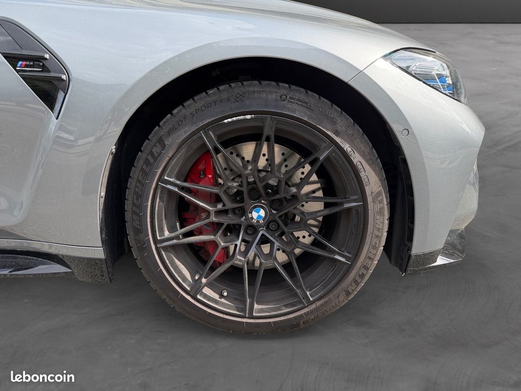 BMW M3 COMPETITION G80 510 ch BVA8 - TVA Apparente - Echappement Sport - Sièges confort - CarPlay (image 17)