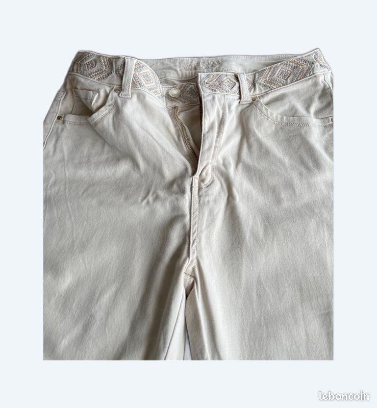 Pantalon droit scottage (image 1)