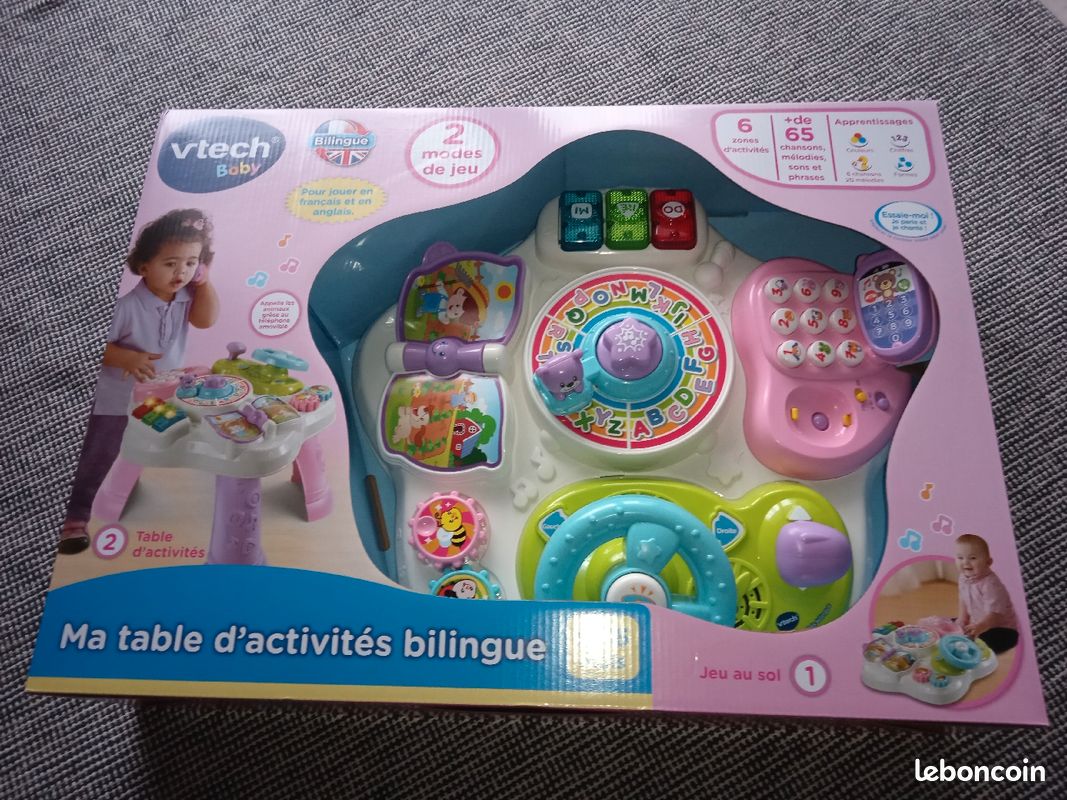 Table enfant d'activité vtech (image 1)
