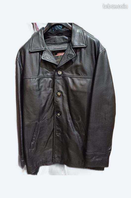 Motorcycle Blouson Cuir Skipper Homme Blouson Cuir Skipper Veste