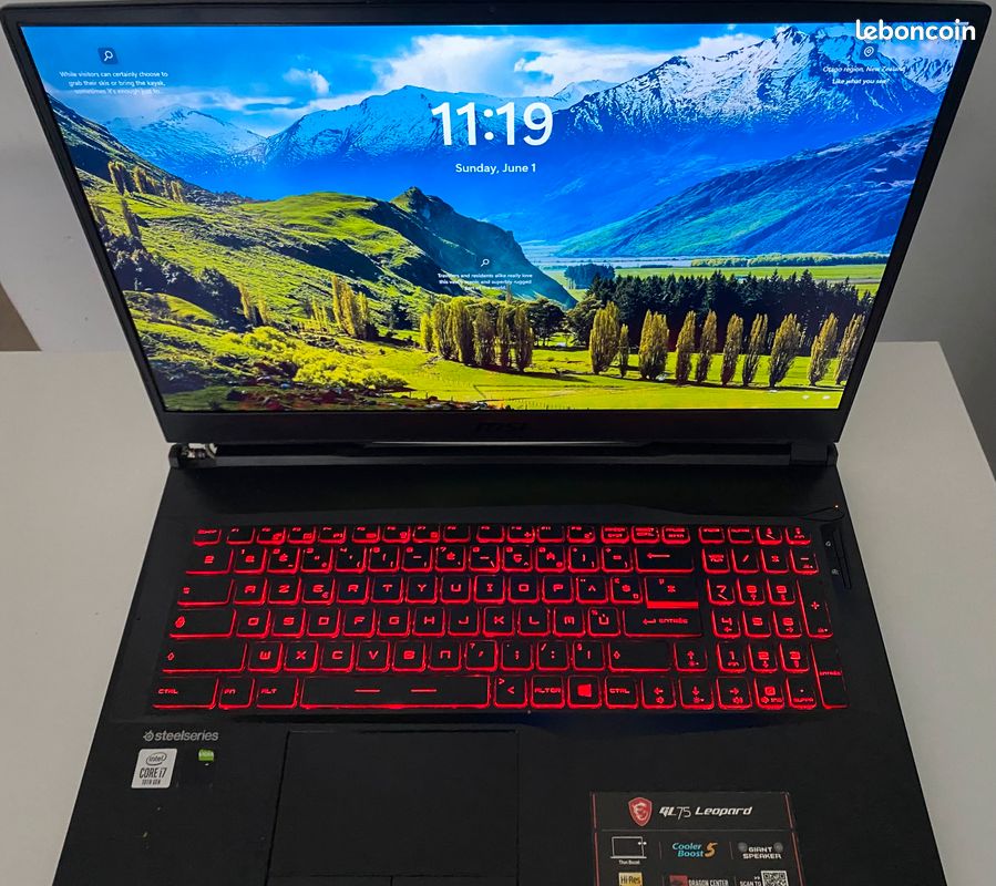 Ordinateur MSI GL75 Leopard (image 3)