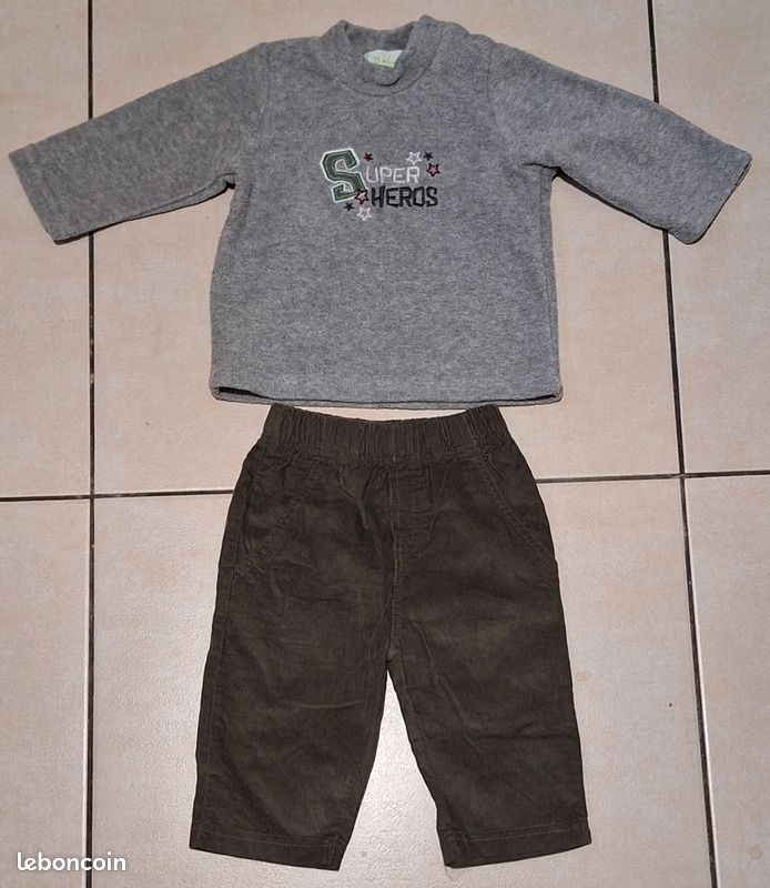 Ensemble Super Héros 6 mois (image 1)