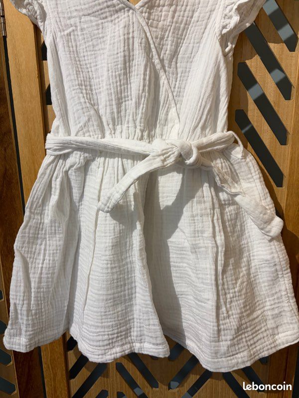 Robe blanche fille 3a Okaïdi (image 4)