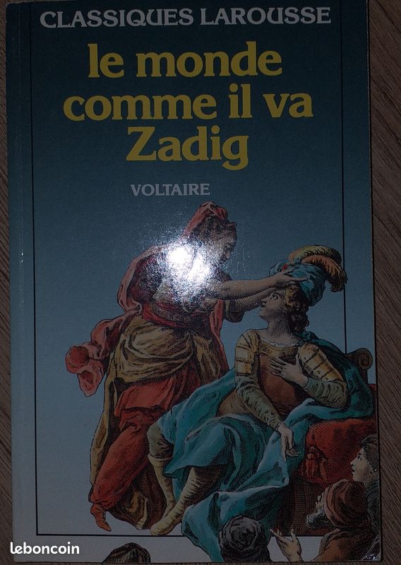 "Le monde comme il va Zadig" de VOLTAIRE (image 1)