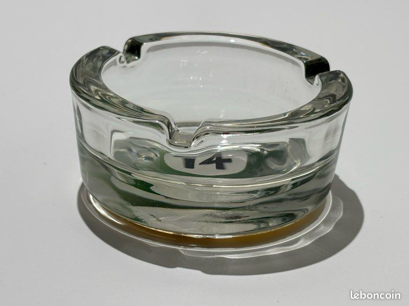 Cendrier Billard Boule N°14 - Verre Épais de Bar (image 3)