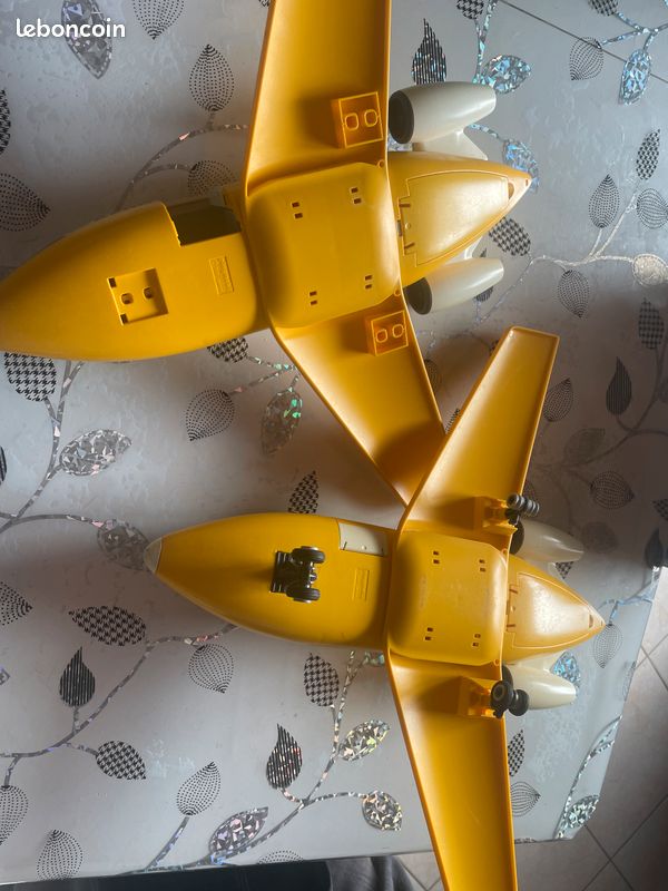 Playmobil 3185 Avion AEROLINE complet en boite city aeroport