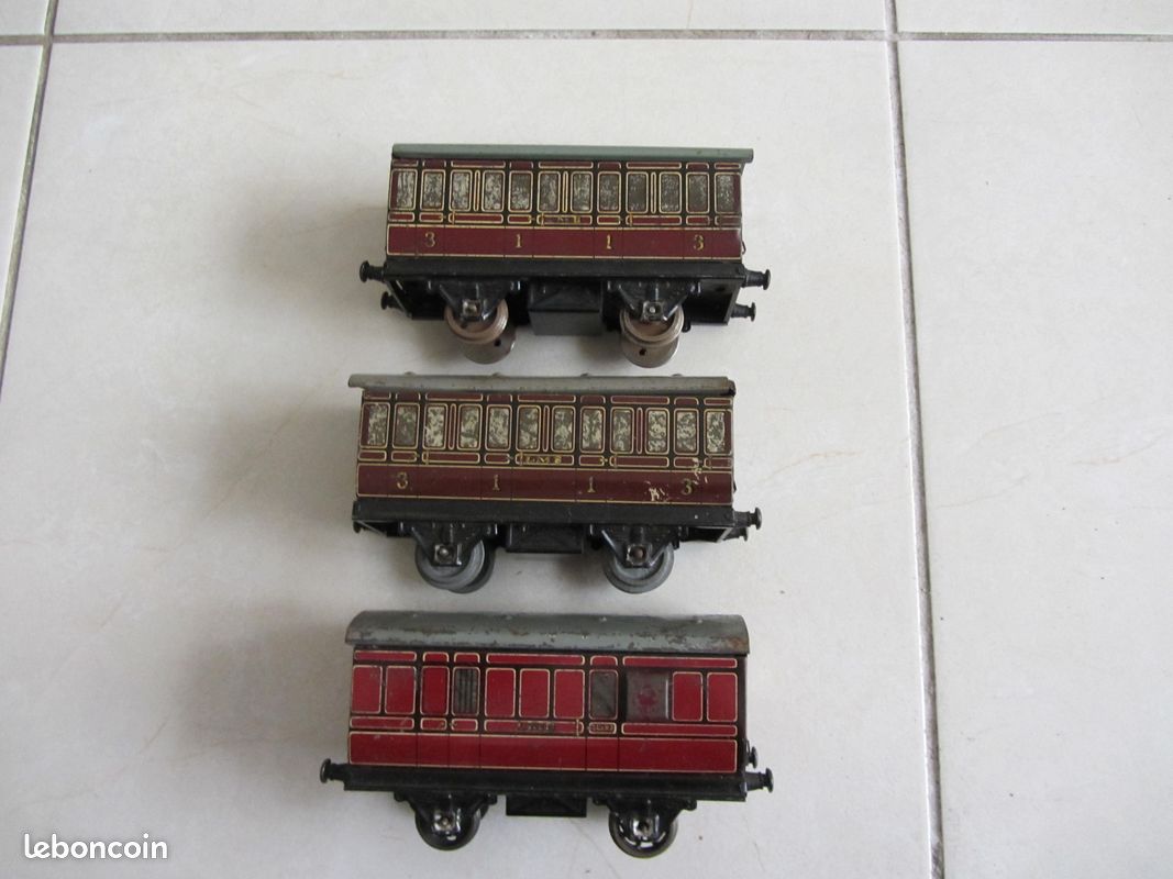 AS WAGONS ECHELLE O Style Jep Hornby