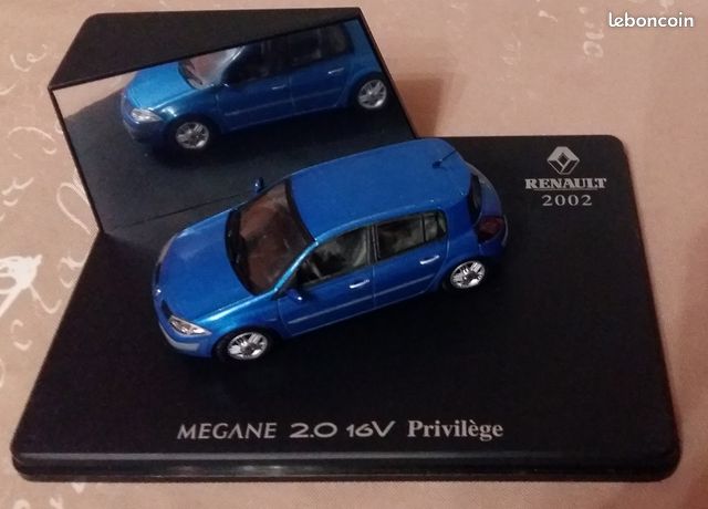 Renault Mégane 2.0 16V Privilège – Norev 1/43, Bleu, Miniature En Boîte
