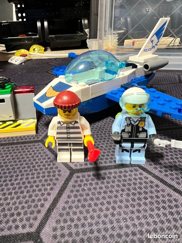 Lego - City - Le jet de patrouille de la police (60206) (image 2)