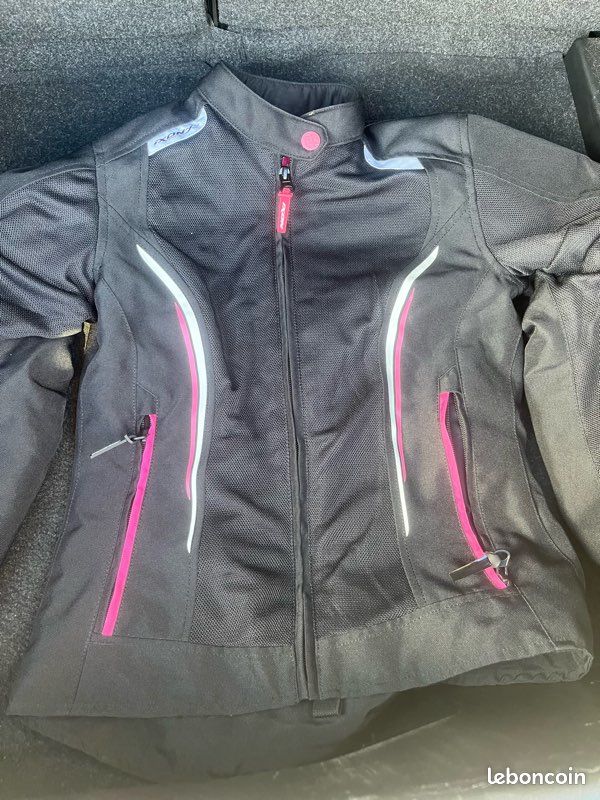 Manteau moto femme (image 2)