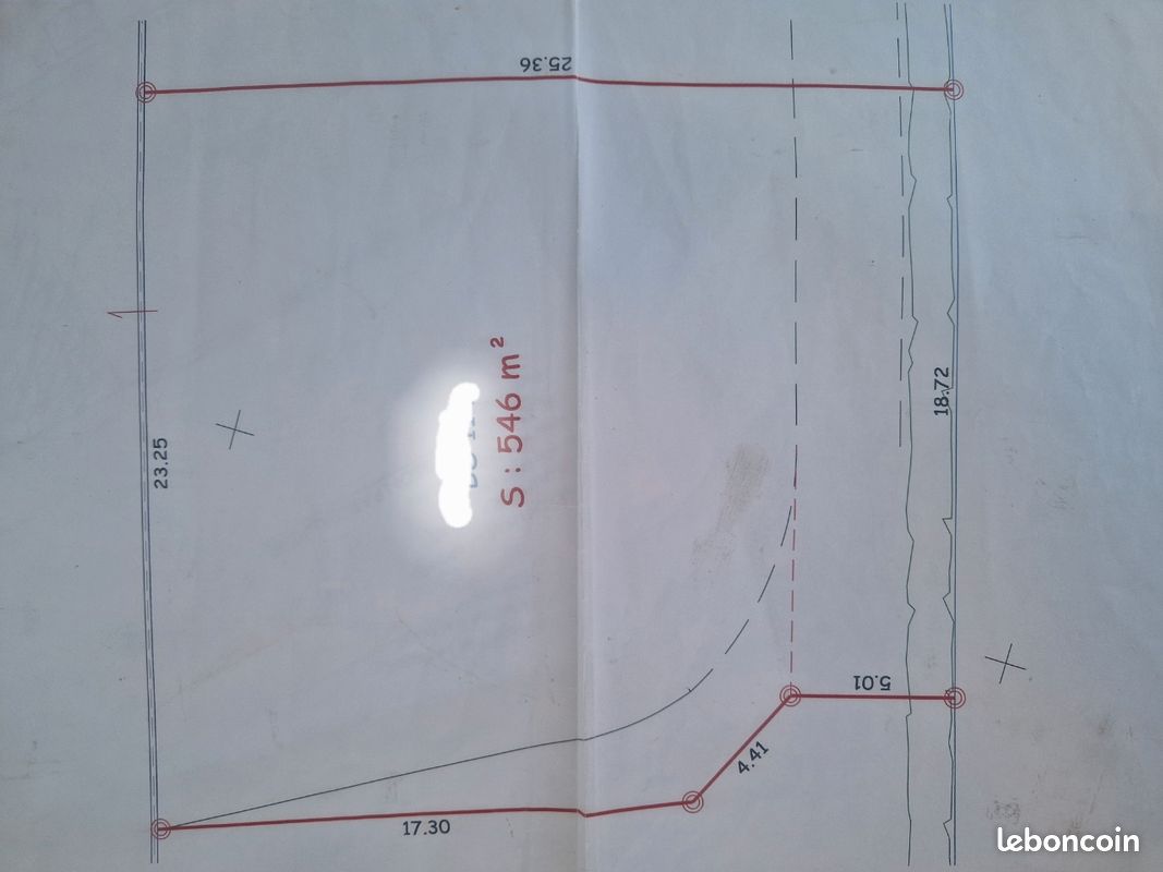 Vends terrain constructible non viabilisé (image 1)