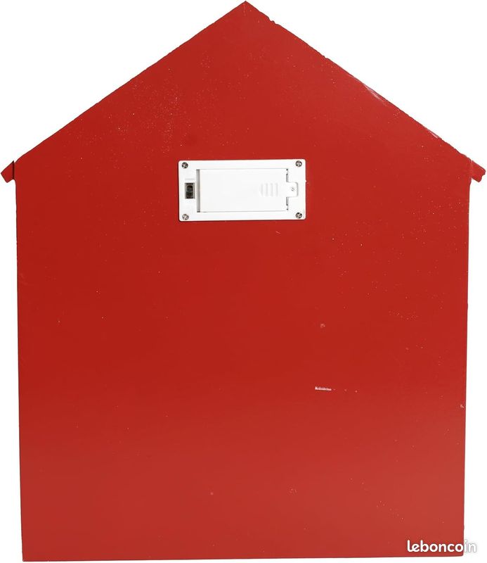 Calendrier de l'avent bois lumineux maison au meilleur prix | Leroy Merlin