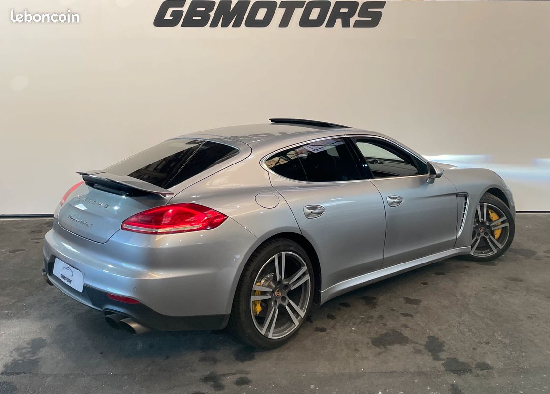 Porsche Panamera Turbo S V8 4.8 570 PDK 7 ARGENT GT METALLISEE (48 CV) 2014 (image 4)