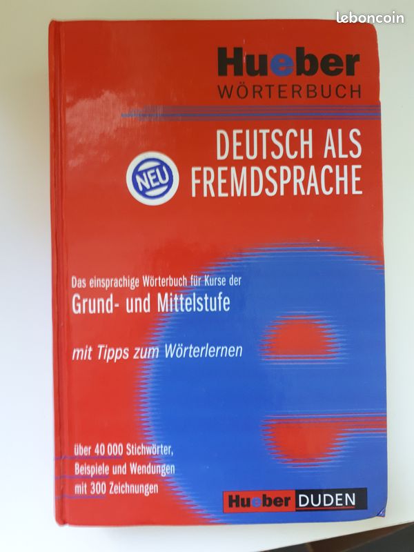 Dictionnaire "Deutsch als Fremdsprache" (image 1)