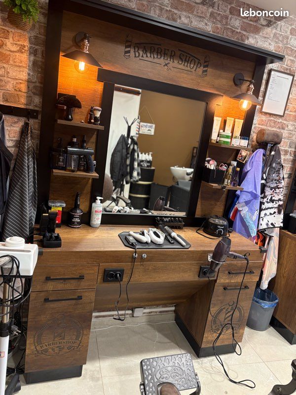 1 Meuble + 1 siège barber (image 3)