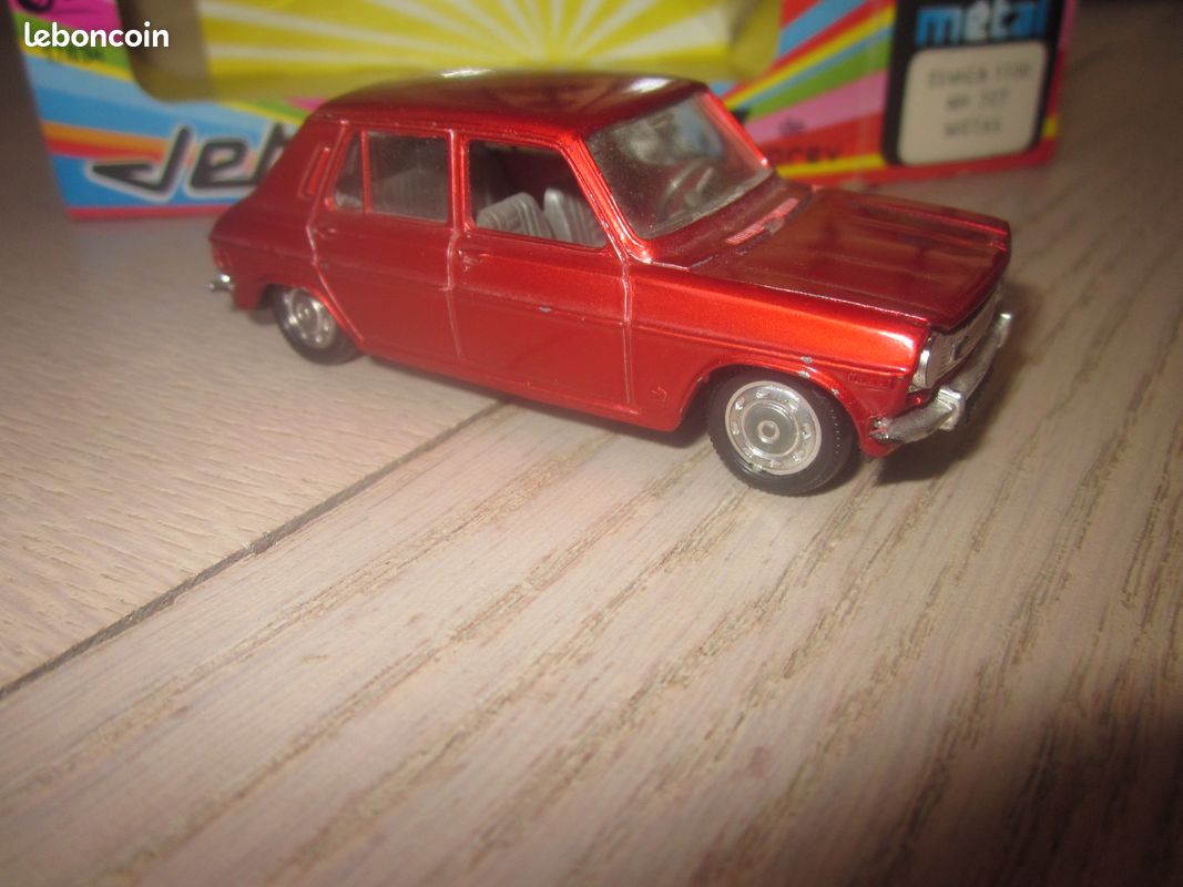 Solido Simca 1100 – Miniature 1/43 – Occasion Avec Boîte – Réf. 164